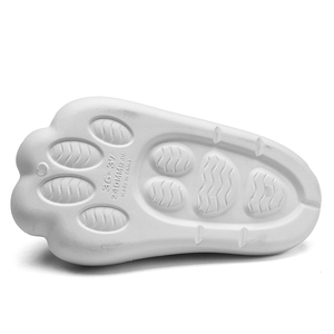 Tiger PAWS couple mignon dessin animé pantoufles en coton à semelle épaisse avec chaud - Product Image 3