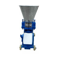 Machine de granulateur d'alimentation animale de capacité élevée traitement personnalisable de farine de poudre de poisson de porc boucles de poids optimal de puissance élevée