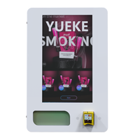 Nouvelle machine distributrice de snacks murale intelligente 2026, prend en charge les paiements par carte de crédit, pièces de monnaie, code QR et jetons, avec fonction SDK