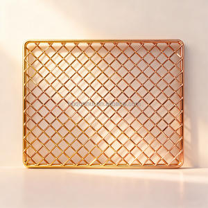 Revêtement mural en maille <span class=keywords><strong>métallique</strong></span> tissée sur mesure en acier inoxydable 304 sophistiqué pour salle de sport, classe A2, soudage, pliage, dé<span class=keywords><strong>coupe</strong></span> - Product Image 3