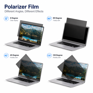 ฟิล์มโพลาไรเซอร์สำหรับจอแล็ปท็อปขนาด 15.6 นิ้ว รุ่น Super Deluxe Prime หนา 0.13 มม. มุมมอง 45 องศา และ 0 องศา สำหรับ IPS Backlight ช่วยให้แสงสม่ำเสมอ - Product Image 1