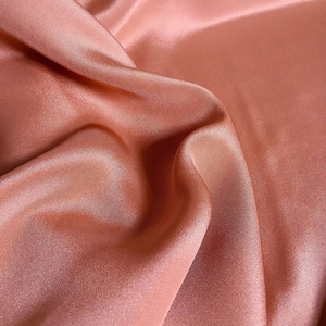 Tessuto in Seta Crepe De Chine Nero, Larghezza 140cm, Peso 30mm, per Abiti da Sposa - Product Image 6