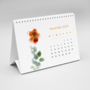 Bán buôn phổ biến nhà máy chất lượng cao tùy chỉnh cá nhân lá in ấn 12 ngày Advent bàn lịch - Product Image 2