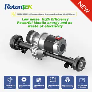 Electric Rear Wheel Drive Axle With BLDC 48V 72V 3KW 4KW 5KW Motor Power