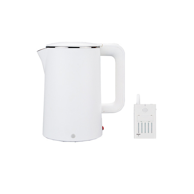 A Voice-enabled Electric Kettle with Braille for Visually Impaired, Featuring Flashlight and Vibration/voice Alerts.