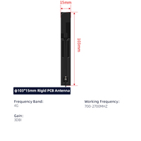 Antenne PCB 4G LTE, antenne PCB large bande 698-2700 MHz pour traceur de véhicule / télémétrie / compteur intelligent