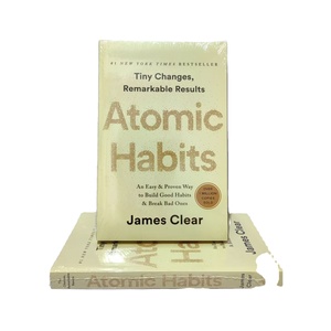 Biglietti di Ringraziamento all'Ingrosso, Libro Bestseller 'Atomic Habits' per Adulti, Copertina Morbida, Servizio di Stampa, Libri Educativi - Product Image 1