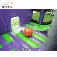 Château gonflable WINSUN pour Halloween, trampoline gonflable, respectueux de l'environnement, ignifuge, imperméable, PVC CE, taille et couleur personnalisables, location