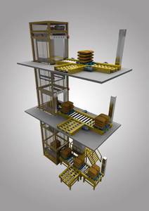Monte-charge électrique hydraulique robuste de haute qualité, personnalisable, pour entrepôt, 3m, 6m, 8m, 10m, 12m, 15m, pour l'intérieur et l'extérieur - Product Image 2