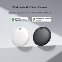 Localizador de Posicionamiento Global Universal, Sistema Dual IOS/Android, Rastreo de Objetos, Dispositivo Antipérdida, Control por Aplicación, Batería CR2032, ABS