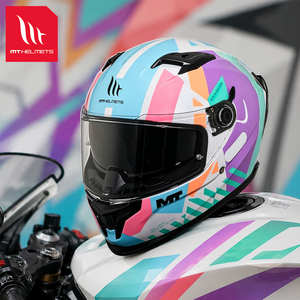 หมวกกันน็อคสำหรับมอเตอร์ไซค์ MT Helmets หมวกกันน็อคแบบเต็มใบ รุ่นใหม่ ขายส่ง หมวกกันน็อคแบบเต็มใบ MT ABS จากสเปน |   เรือสำราญสำหรับทุกเพศทุกวัย ทุกฤดูกาล - Product Image 5
