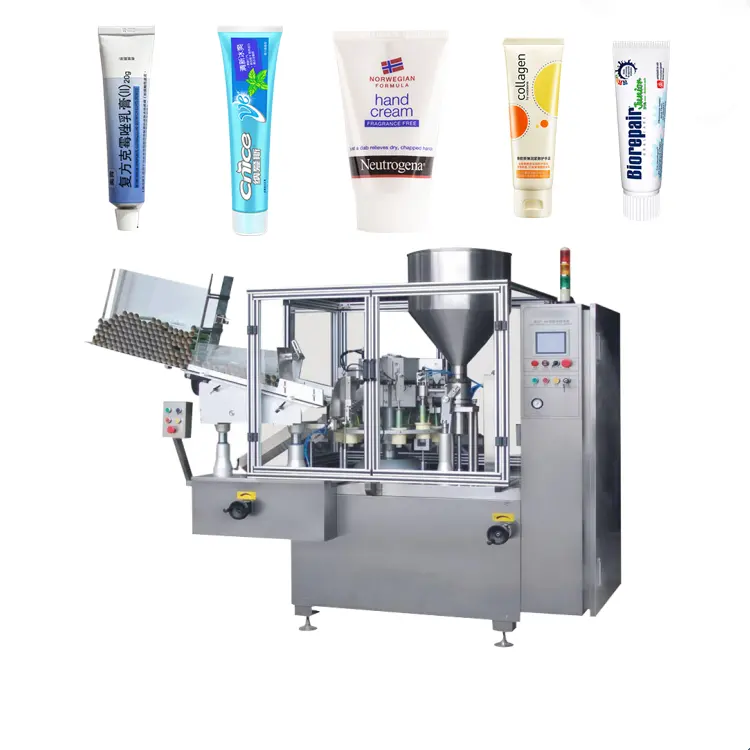 Machine de scellage de remplissage de Tube en aluminium de plastique souple de crème de système électrique ultrasonique de fabrication à grande vitesse à vendre