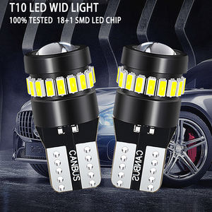 Ampoules LED CARR-EFINE T10 6000K Blanc Ambre W5W sans erreur pour voiture, plafonnier, porte, éclairage de courtoisie, plaque d'immatriculation, tableau de bord, autres applications - Product Image 4