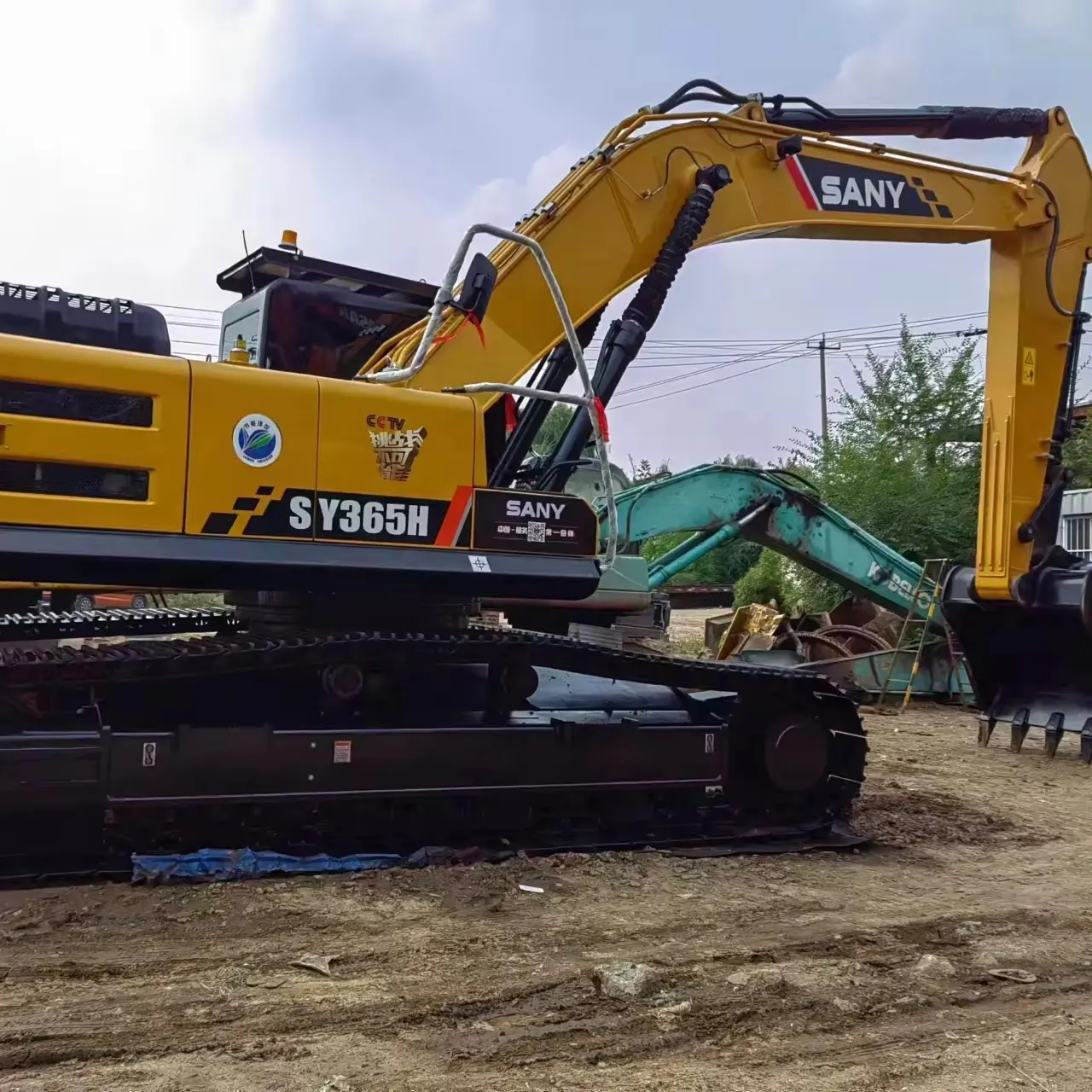 Equipamento de retroescavadeira grande SY 365 máquina escavadeira usada com melhor preço e peças de reposição para venda