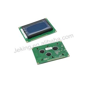 จอแสดงผล LCD สีเหลือง-เขียว รุ่น LCD12864 ของ Jeking IC Electronic Component พร้อมโมดูลบอร์ดแสดงผลสีน้ำเงิน - Product Image 4