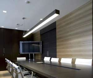 <strong>Modern</strong> Office <strong>Industrial</strong> Hanging <strong>Lighting</strong> Linear Lamp Led Pendant Lights - Product Image 5