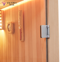 Kamar Sauna uap kering mewah, ruang Sauna untuk terapi SPA, kamar mandi tradisional