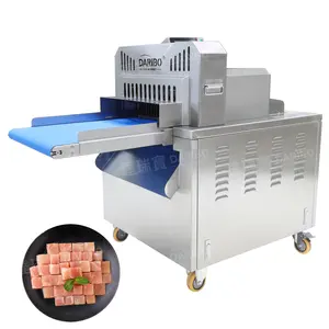 Cao Số lượng đông lạnh Thịt lát xúc xắc Máy cắt thịt bò dicing máy cho nhà hàng