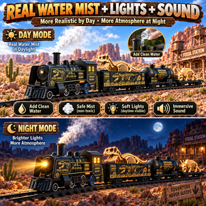 2026 New SJY-LM09 1:87 2.4G RC <b>Train</b> with Railway tracks set Spray Steam LED soft light 80 Mins Playtime Christmas Toys Gift - Product Image 3