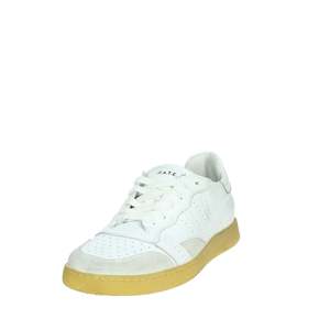 D.A.T.E. Zapatillas Donna W391-SL-CA-BN Bianco de cuero blanco transpirable con cordones y caña baja, estilo casual - Product Image 6