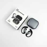Écouteurs sportifs sans fil M122 avec indicateur LED, autonomie de 5 à 10 heures, contrôle tactile intelligent, crochet d'oreille, étanches, volume