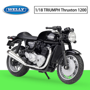 รถมอเตอร์ไซด์อัลลอย THRUXTON,ขายดีโมเดลปี<span class=keywords><strong>1200</strong></span> 1:18 - Product Image 2
