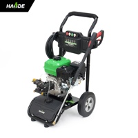 Nettoyeur haute pression portable à gaz 3400 PSI avec roues de 10 pouces pour allées et trottoirs