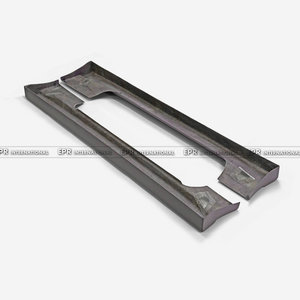 Faldones Laterales de Fibra de Vidrio Tipo CW para S15 Silvia, Estilo Deportivo, Fácil Instalación, Directo de Fábrica, Personalizables - Product Image 3
