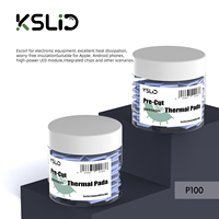 KSLID P100 Silicone Grease With a Thermal Conductivity of up to 6.0W/MK,can Quicklyfill Electronic Components Tiny Gaps That