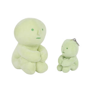 Новинка: Брелок Smiski из плюша с наполнителем из ПП-хлопка, мультяшный, милый, в виде смайлика - Product Image 2