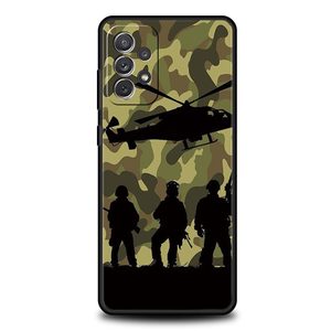 Ngụy trang camo quân sự quân đội trường hợp Đối với <span class=keywords><strong>Samsung</strong></span> A51 A71 a21s A12 A11 A15 A25 A31 A41 A23 A33 A53 A73 a05s A13 5g A35 A55 Bìa - Product Image 4