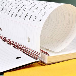 Cuaderno americano A4 de tres anillas con cubierta de PP y bolsillos para páginas, para estudiantes estadounidenses - Product Image 2