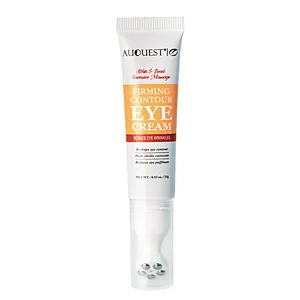 Wholesale Firming Contour Eye Cream Private Label Organic Instant Firm Tightener Remove Eye Bags Brighten Eye Cream