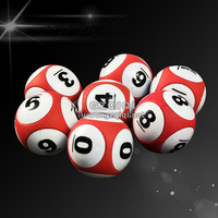 Ballons de loto avec six marques