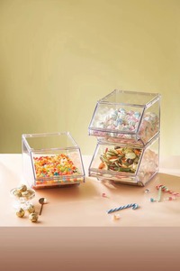 Ecobox kẹo Thùng Snack Giá hiển thị Kệ sô cô la số lượng lớn thực phẩm kẹo hiển thị giá hạt kẹo hiển thị Thùng đứng cho cửa hàng - Product Image 6