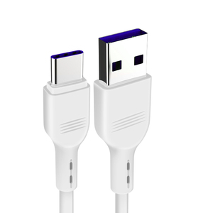 Cable <span class=keywords><strong>USB</strong></span> tipo c de PVC <span class=keywords><strong>5A</strong></span>, cable de carga <span class=keywords><strong>usb</strong></span> c para Samsung, Huawei, 1,2 m, 1,8 m, muestra gratis - Product Image 6