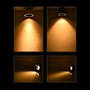 Downlight noir rondelle murale lumière réglable blanc aluminium <span class=keywords><strong>Cube</strong></span> Downlight boîtier ampoule lumière du jour haut fournisseur Led Downlight - Product Image 6