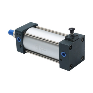 กระบอกเบรกแบบล็อคได้ป้องกันการตกกระแทก ตัวกระบอกอะลูมิเนียม Scl80x125 สำหรับใช้งานในอุตสาหกรรม - Product Image 2