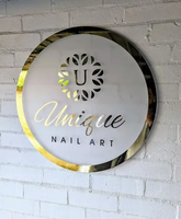 Enseigne néon LED 3D personnalisée en aluminium pour publicité intérieure/extérieure, rétroéclairée multicolore, pour bâtiments, enseigne commerciale, animation IP65