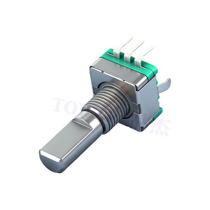 Encodeur numérique incrémental rotatif TOPVR EC11 à <span class=keywords><strong>5</strong></span> broches, type poussoir vertical, 360 degrés, pour menu de réglage du volume - Product Image 5