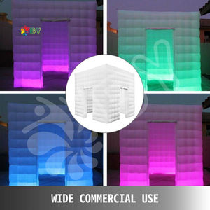 LED 풍선 큐브 사진 부스 텐트 포토 부스 인클로저 맞춤형 풍선 포토 부스 판매 - Product Image 6