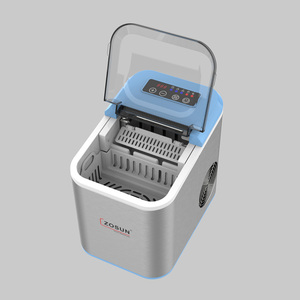 Machine à glace compacte Portable, modèle en Promotion, machine à glace domestique <span class=keywords><strong>6min</strong></span> sortie rapide 9 pièces glace/heure - Product Image 5