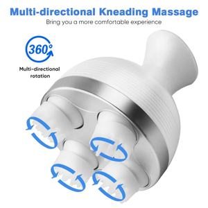 Masseur de cuir chevelu intelligent portable 2024, gratte-tête électrique, masseur de tête électrique - Product Image 5