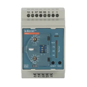 Acrel ASJ10-LD1A Ground Fault Relay Schneider Din Rail untuk Mencegah Kerusakan Tanah Arus