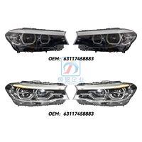 Pour BMW G30 5 2016 G38 2016 2018, nouvelle série de phares LED, phare de voiture amélioré, style M5, laser, marque HM