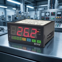 Tachymètre de fréquence MYPIN FA8-6NN2B, compteur de vitesse en ligne, communication RS232 Modbus-RTU, affichage à 6 chiffres, précision de 0,1%, 90-260V