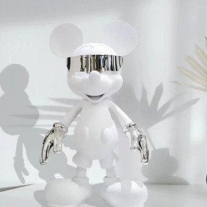 Nueva Tendencia de Moda: Escultura de Resina Cyberpunk de <span class=keywords><strong>Mickey</strong></span>, Adorno Decorativo para Sala de Estar, Porche, Mueble de TV, Barra, Entrada, Decoración Moderna - Product Image 5