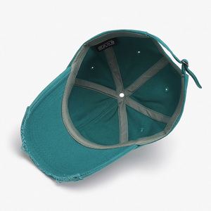 Gorra de Béisbol de Algodón Ajustable Personalizada para Hombre, Gorra Desgastada Bordada, Gorra Informal Tipo Dad Hat - Product Image 4
