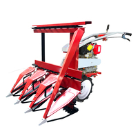 Petite moissonneuse de blé, machine agricole, mini moissonneuse agricole 10 CV, moissonneuses de riz miniatures à haute productivité