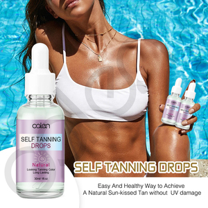 Autobronceador profesional para <span class=keywords><strong>cara</strong></span> y cuerpo, potenciador de bronceado sin sol, <span class=keywords><strong>gotas</strong></span> de autobronceado, Etiqueta Privada - Product Image 4